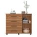 Cômoda 4 Gavetas Flora 4130 Amêndola Touch Demóbile