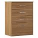 Cômoda Astral 4 Gavetas 62 cm - Comoda para Quarto - Demobile
