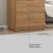 Cômoda Astral 4 Gavetas 62 cm - Comoda para Quarto - Demobile