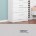 Cômoda Astral 4 Gavetas 62 cm - Comoda para Quarto - Demobile