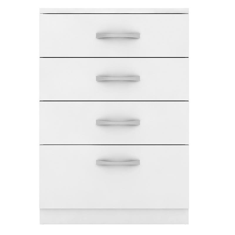 Cômoda Astral 4 Gavetas Branco - Demóbile