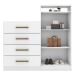 Cômoda Áurea 2 Portas 4 Gavetas 1,20 m - Comoda para Quarto - Demobile