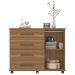 Cômoda Flora 1 Porta 4 Gavetas 1,25 m - Comoda para Quarto - Demobile