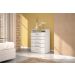 Cômoda Hanna 5 Gavetas Branco