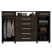 Cômoda London 2 Portas 7 Gavetas 1,70 m - Comoda para Quarto - Demobile