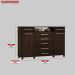 Cômoda London 2 Portas 7 Gavetas 1,70 m - Comoda para Quarto - Demobile