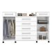 Cômoda London 2 Portas 7 Gavetas 1,70 m - Comoda para Quarto - Demobile