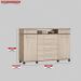 Cômoda London 2 Portas 7 Gavetas 1,70 m - Comoda para Quarto - Demobile