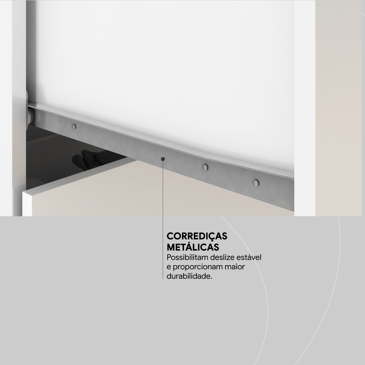 Cômoda London 2 Portas 7 Gavetas 1,70 m - Comoda para Quarto - Demobile