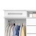 Cômoda London 2 Portas 7 Gavetas Branco
