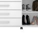 Cômoda London 2 Portas 7 Gavetas Branco