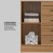 Cômoda Montevidéu 1 Porta 4 Gavetas 91 cm - Comoda para Quarto - Demobile