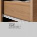 Cômoda Montevidéu 1 Porta 4 Gavetas 91 cm - Comoda para Quarto - Demobile