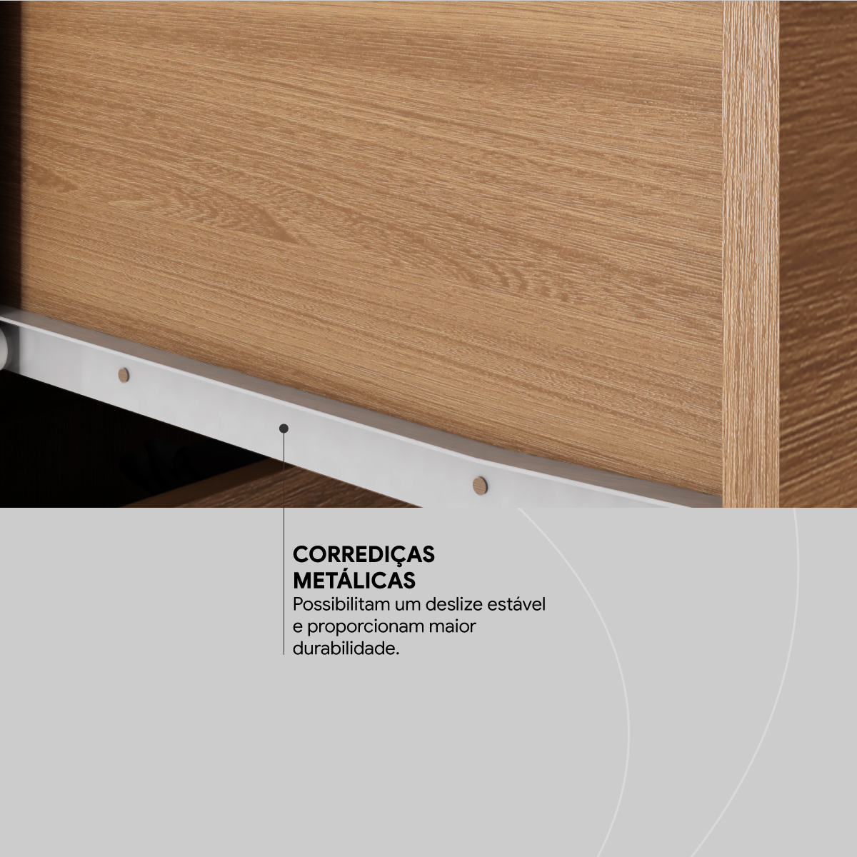 Cômoda Triunfo 5 Gavetas 86 cm - Comoda para Quarto - Demobile