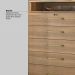 Cômoda Triunfo 5 Gavetas 86 cm - Comoda para Quarto - Demobile