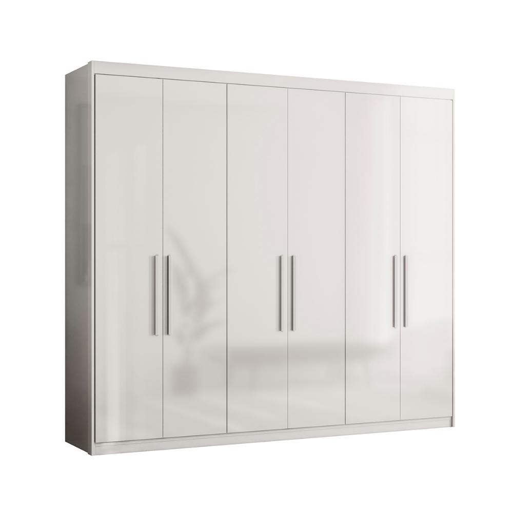 Cômoda e Guarda Roupa Flórida Branco