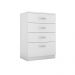 Cômoda e Guarda Roupa Flórida Branco