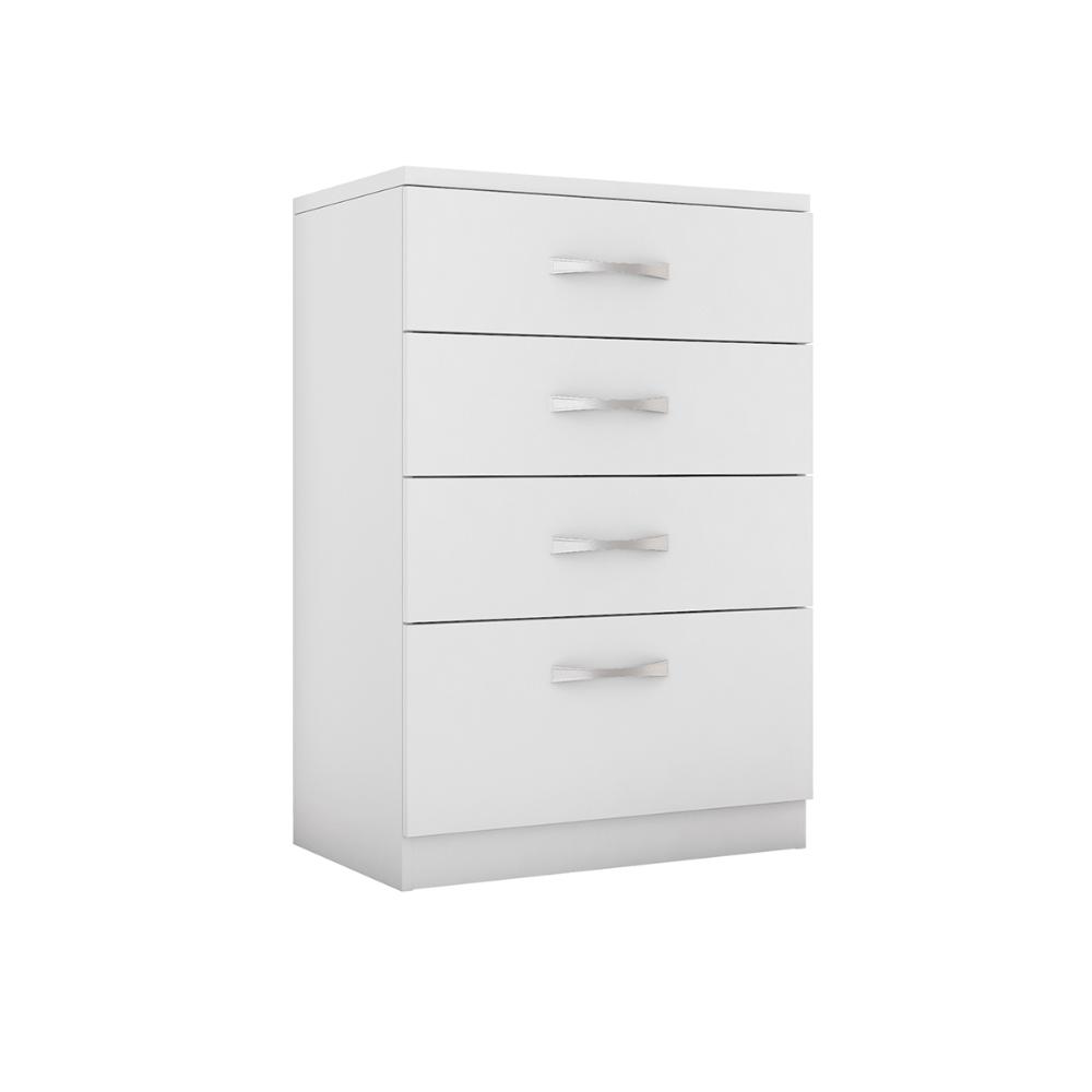 Cômoda e Guarda Roupa Flórida Branco