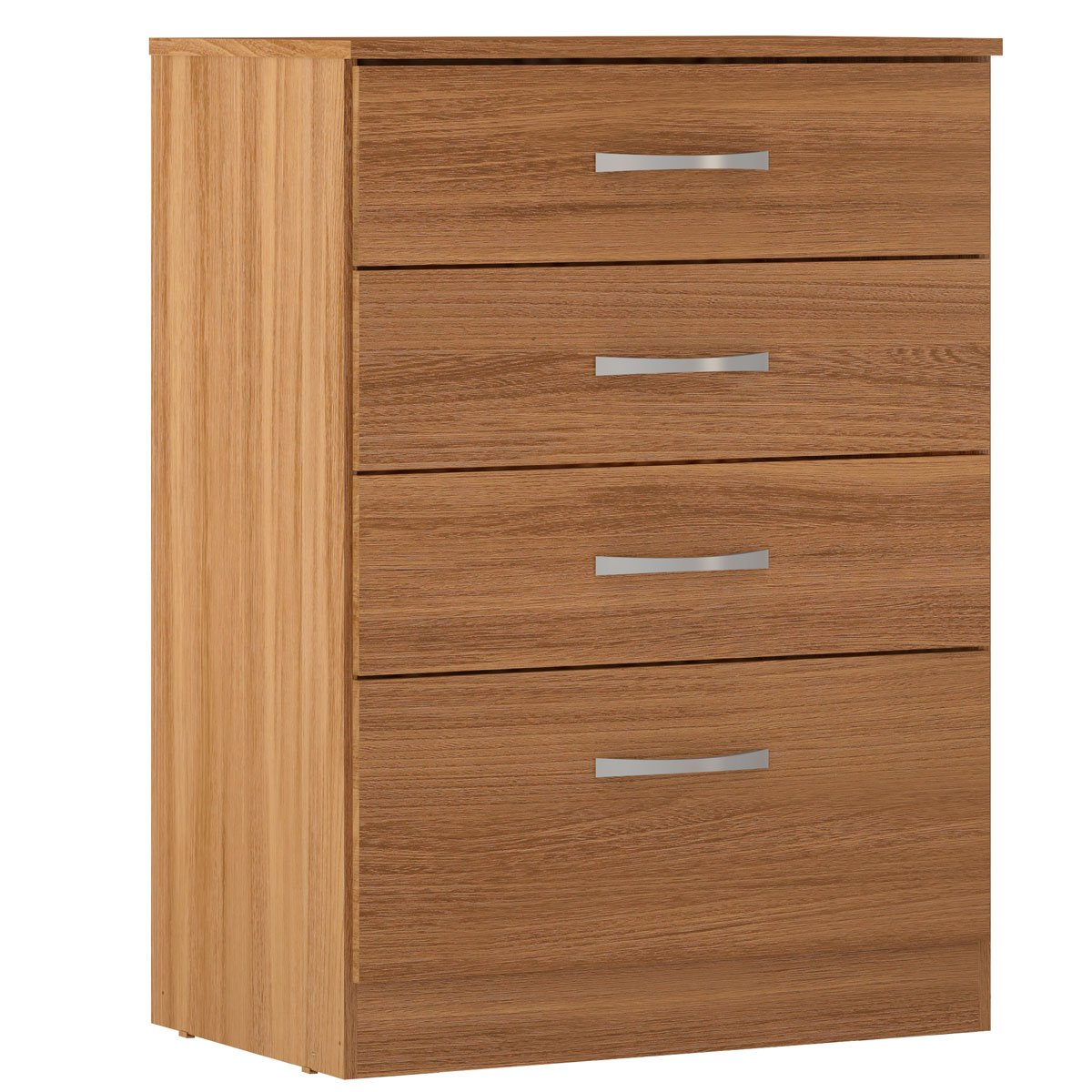 Cômoda para Quarto 4 Gavetas Estrela Amêndola