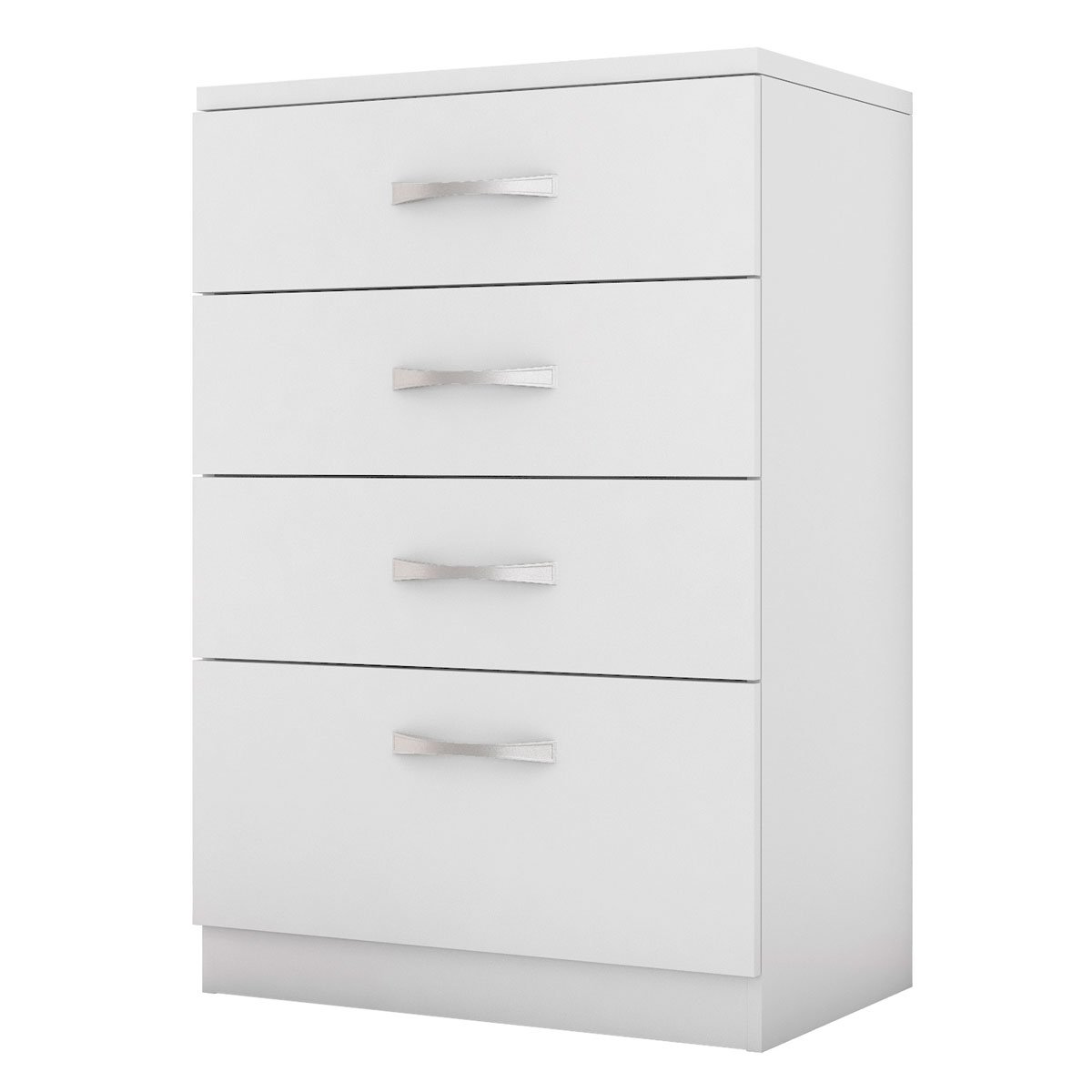 Cômoda para Quarto 4 Gavetas Estrela Branco