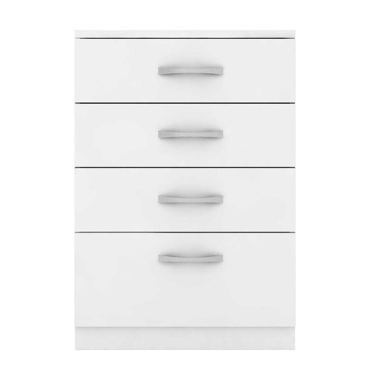 Cômoda para Quarto 4 Gavetas Estrela Branco