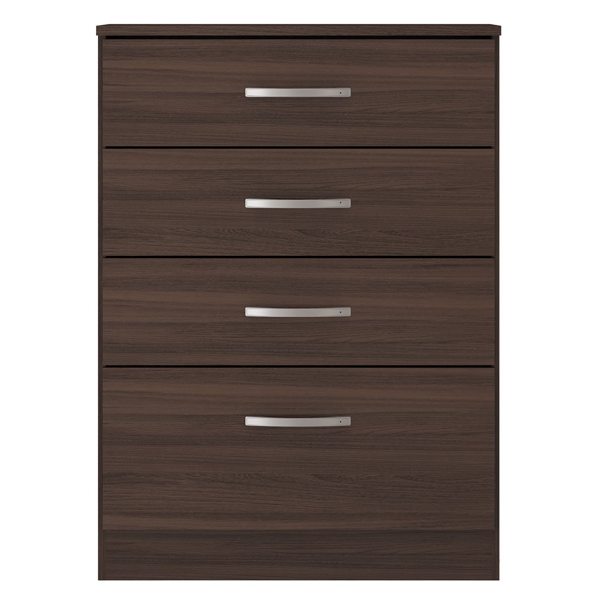 Cômoda para Quarto 4 Gavetas Estrela Café Touch