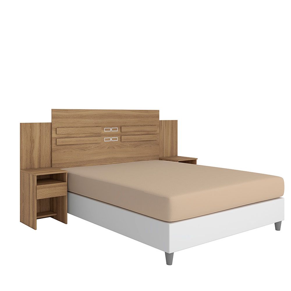 Cabeceira Casal 216cm Triunfo 9590 Amêndola Touch Demóbile