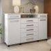 Comoda 7 Gavetas Texas Branco