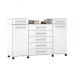 Comoda 7 Gavetas Texas Branco