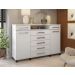 Comoda 7 Gavetas Texas Branco