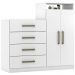 Comoda Sapateira 2 Portas 4 Gavetas 4270 Branco Demobile
