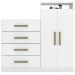 Comoda Sapateira 2 Portas 4 Gavetas 4270 Branco Demobile