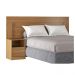 Conjunto Cabeceira e Guarda Roupa Casal Emilia Amendola