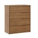 Conjunto Quarto Guarda Roupa com 2 Espelhos e Comoda Napolis Amendola