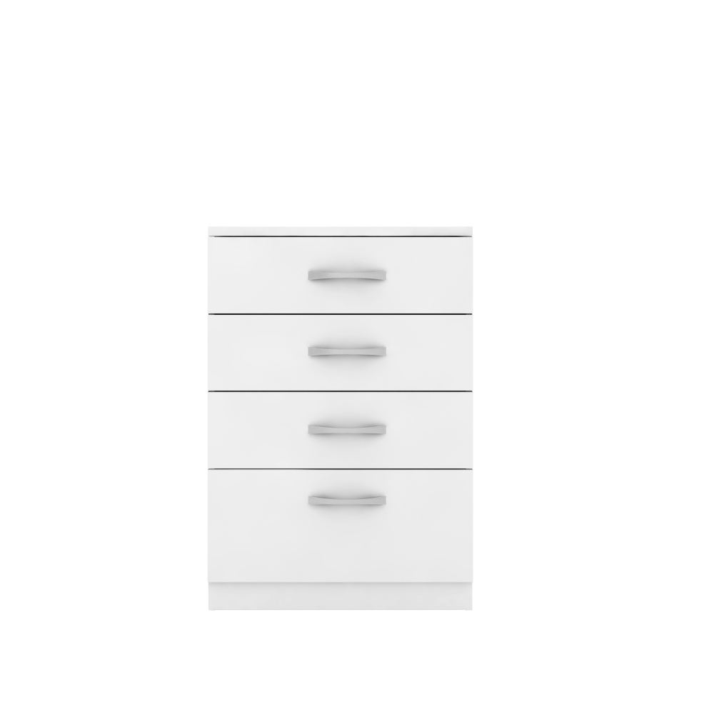Conjunto Quarto Guarda Roupa e Comoda Ravenna Branco