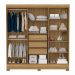 Conjunto Quarto de Casal Completo Ferrara Amendola Off-White
