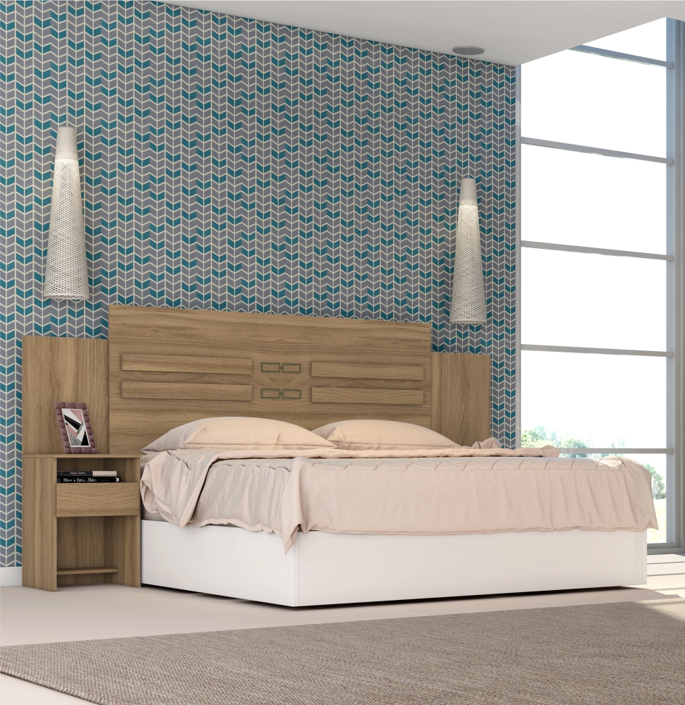 Conjunto Quarto de Casal Completo Trieste Amendola