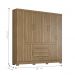Conjunto Quarto de Casal Completo Trieste Amendola