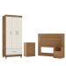 Conjunto de Quarto Completo Jones Amendola Off-White