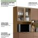 Cozinha Compacta 10 Portas 2 Gavetas 98221 Amendola Marsala Prime Tx Demobile