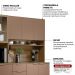 Cozinha Compacta 10 Portas 2 Gavetas 98221 Amendola Marsala Prime Tx Demobile