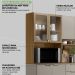 Cozinha Compacta 10 Portas 2 Gavetas 98221 Amendola Nude Prime Tx Demobile