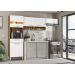 Cozinha Compacta 3 Peças Dama 99101 Amendola Branco Demobile