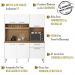 Cozinha Compacta 6 Portas Alamo 91601 Amendola Branco Demobile