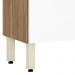 Cozinha Compacta 6 Portas Alamo 91601 Amendola Branco Demobile