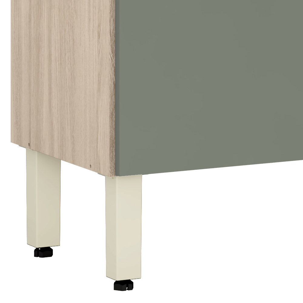 Cozinha Compacta 6 Portas Alamo 91601 Avena Menta Demobile