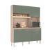 Cozinha Compacta 6 Portas Miami Avena Menta