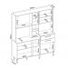 Cozinha Compacta 7 Portas 2 Gavetas Encanto 97201 Amendola Branco Demobile