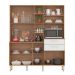 Cozinha Compacta 7 Portas 2 Gavetas Encanto 97201 Amendola Branco Demobile