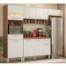 Cozinha Compacta 99101 Com Balcao 93101 Amendola Branco Dama Demobile